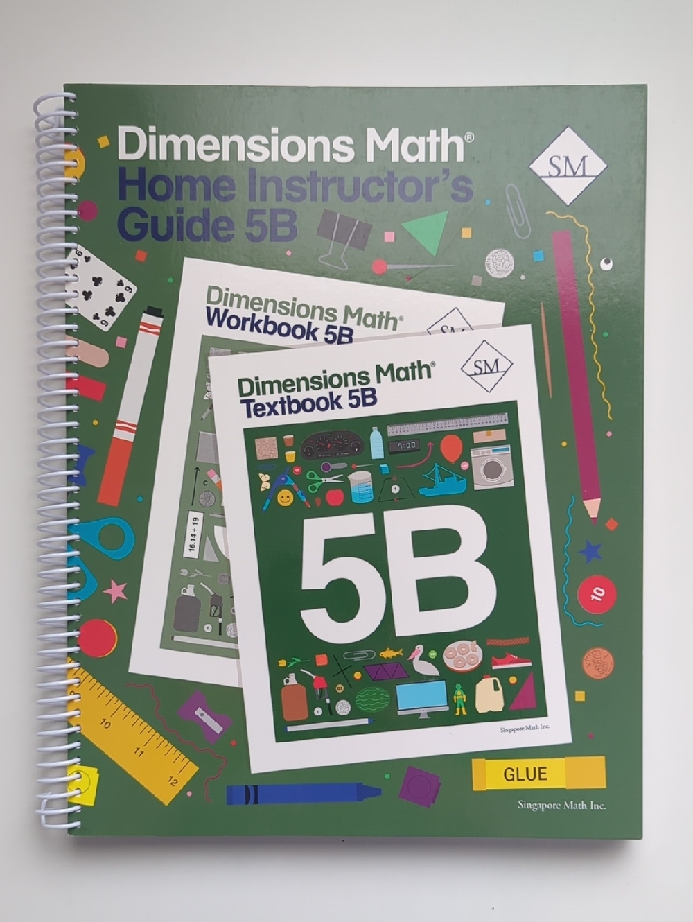 Dimensions Math Home Instructor’s Guide 5B (Brand New)